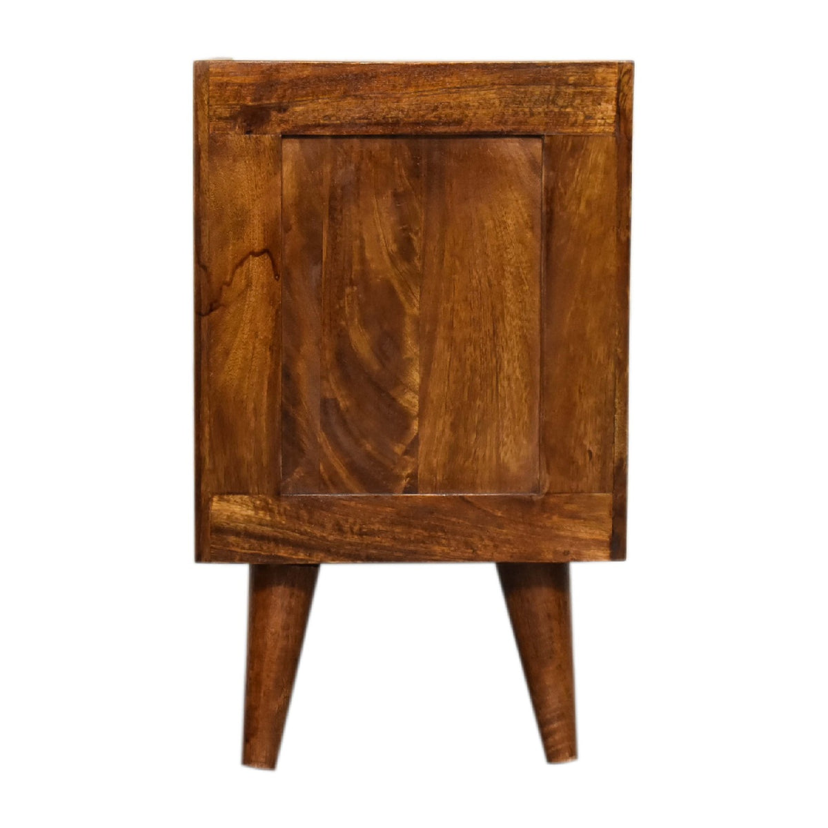 Table de chevet mini à tiroir laiton soleil levant – Châtaigne – vue 10