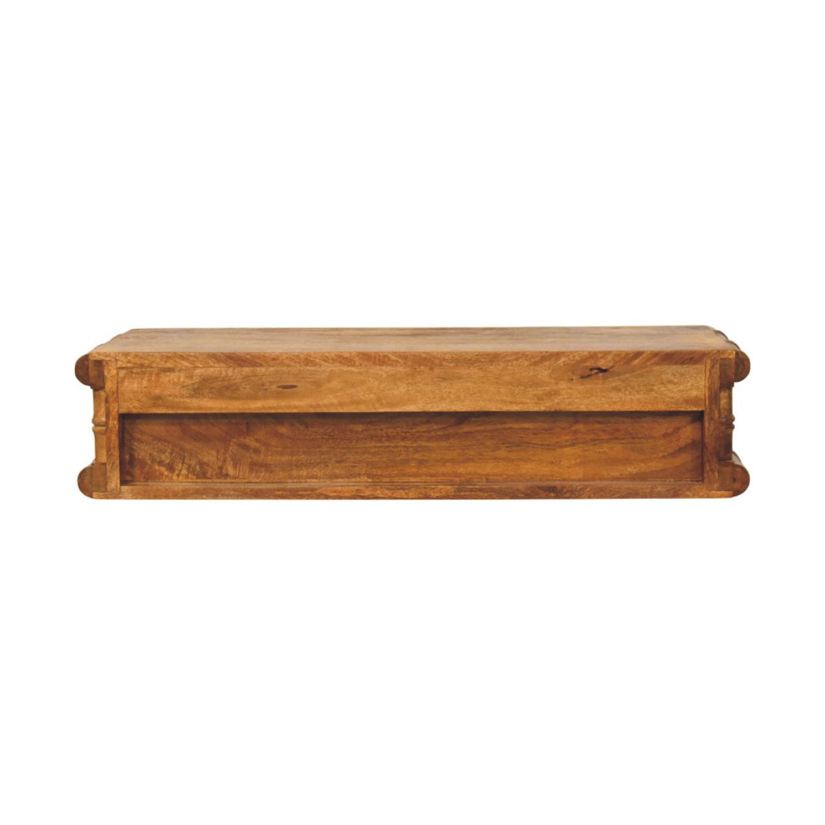 Console murale façon bambou en manguier massif – Ambre – vue 9