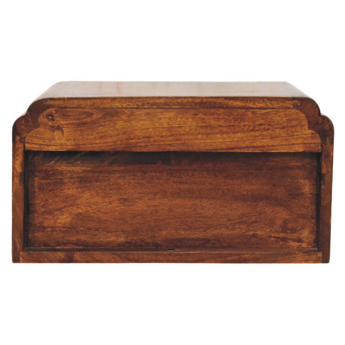 Table de chevet à suspendre à niche en manguier massif – Châtaigne – vue 9
