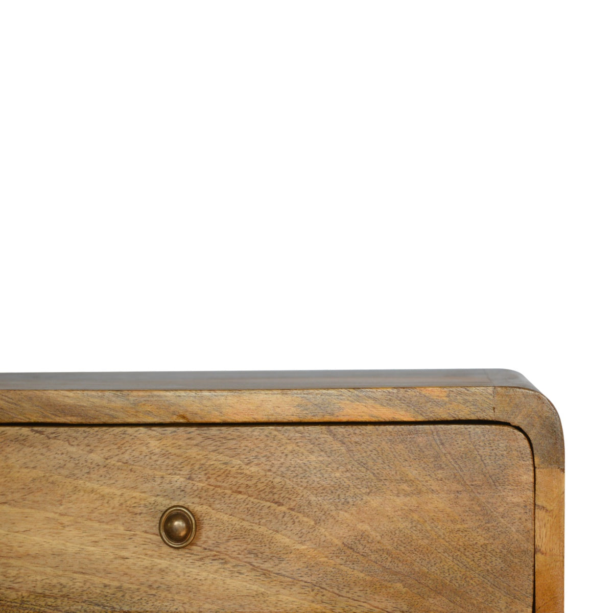 Table de chevet à suspendre à niche en manguier massif – Naturel – vue 5