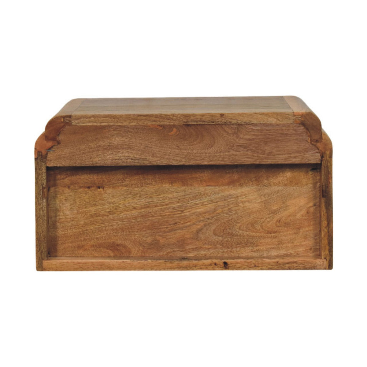 Table de chevet à suspendre avec étagère en manguier massif – Naturel – vue 9