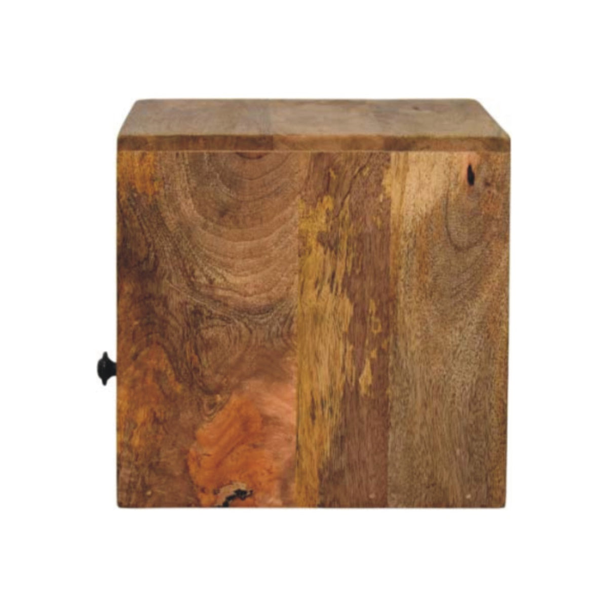 Table de chevet à suspendre avec niche en manguier – Naturel – vue 8