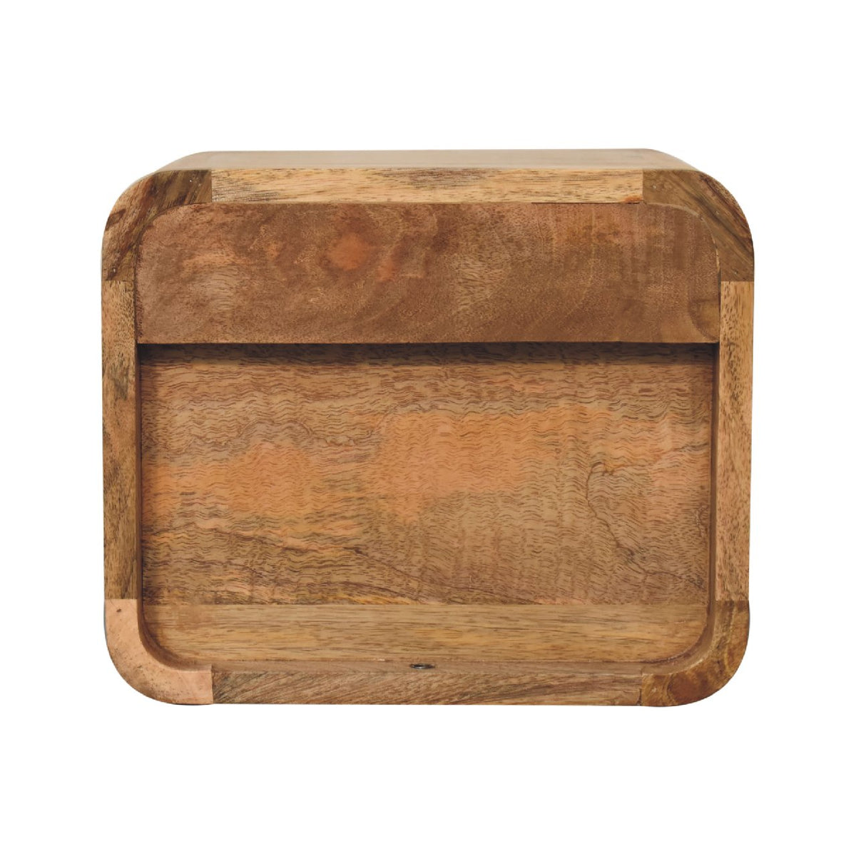 Table de chevet à suspendre mini à niche en manguier massif – Naturel – vue 9