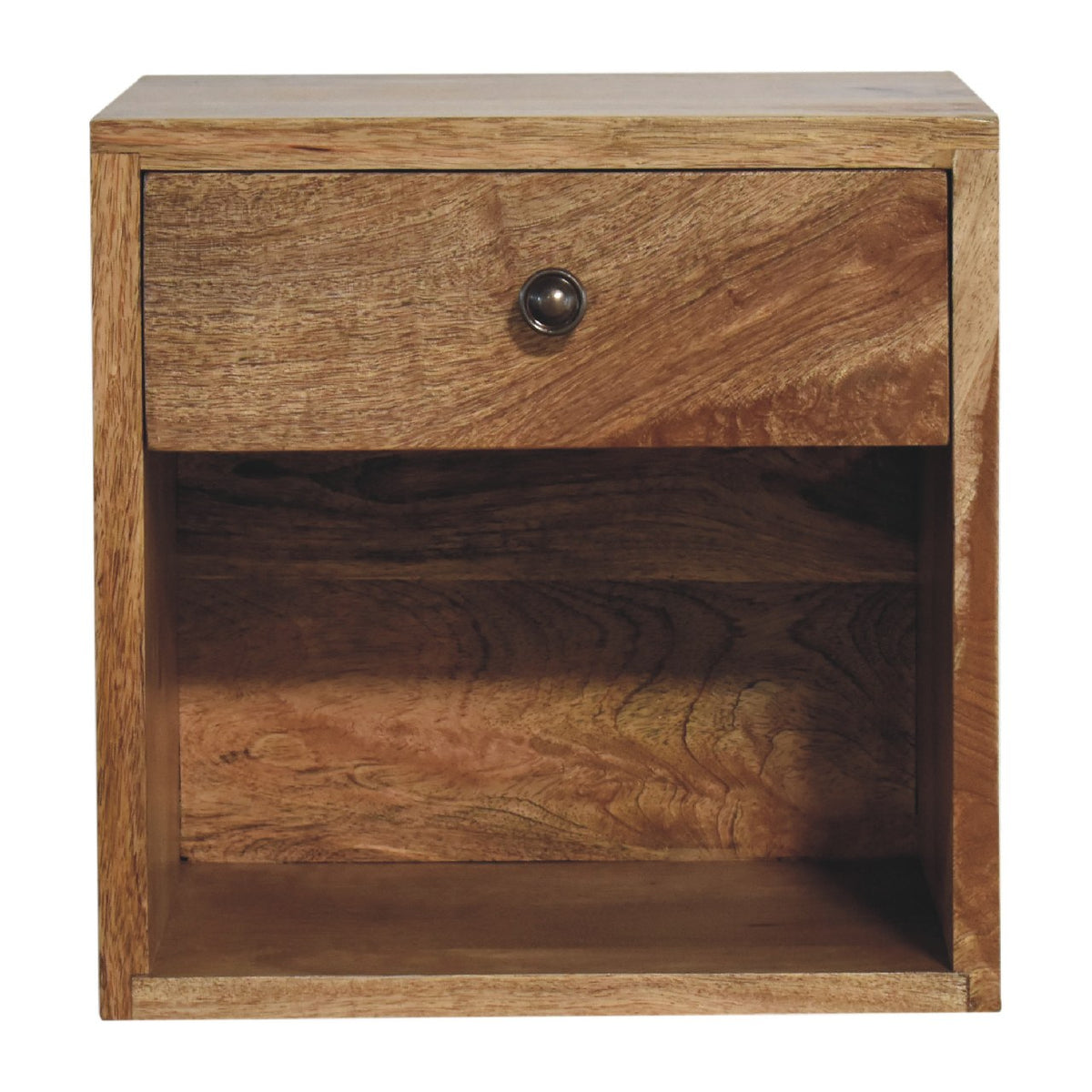Table de chevet à suspendre mini esprit déco en manguier massif – vue 2