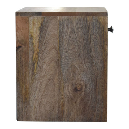 Table de chevet à suspendre mini esprit déco en manguier massif – vue 9