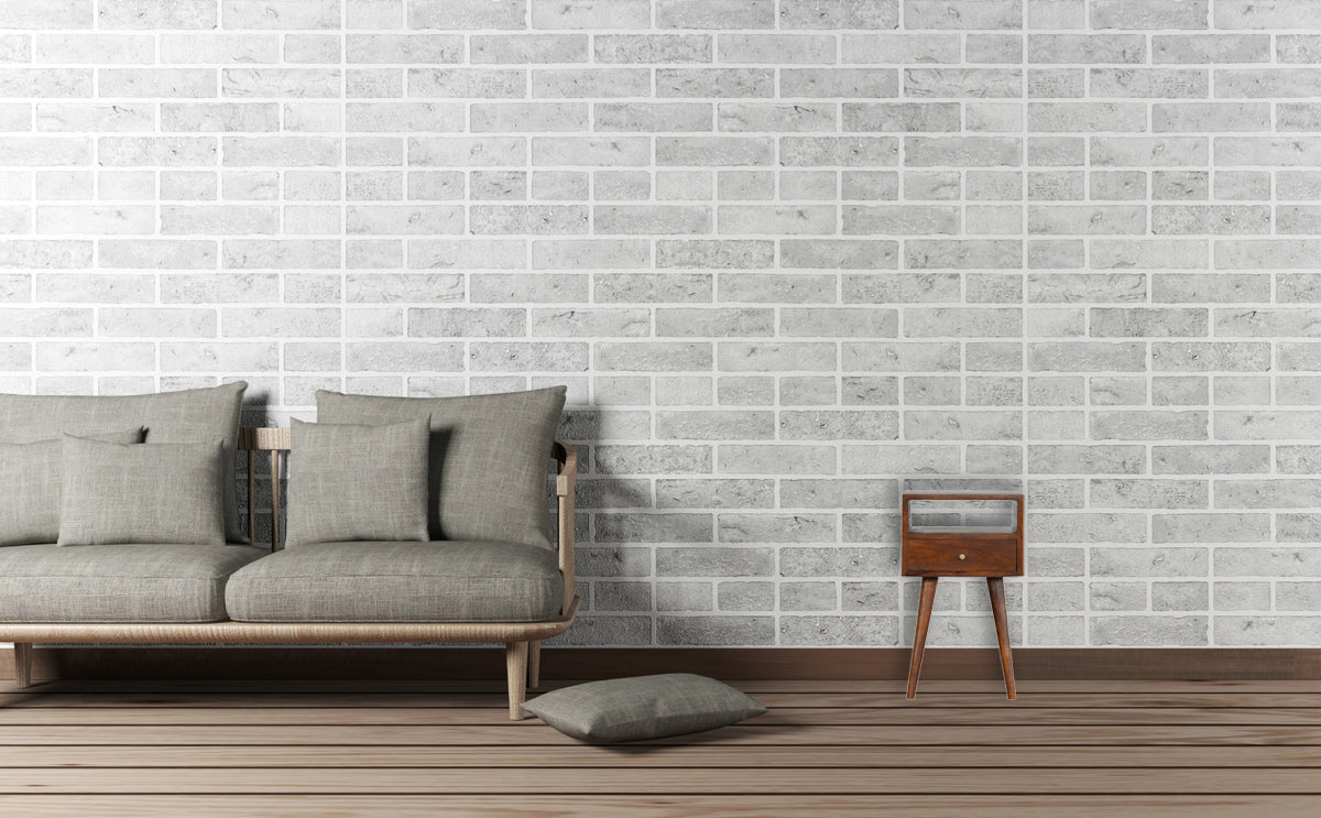 Table de chevet mini tiroir et étagère en manguier massif – Châtaigne – mise en situation