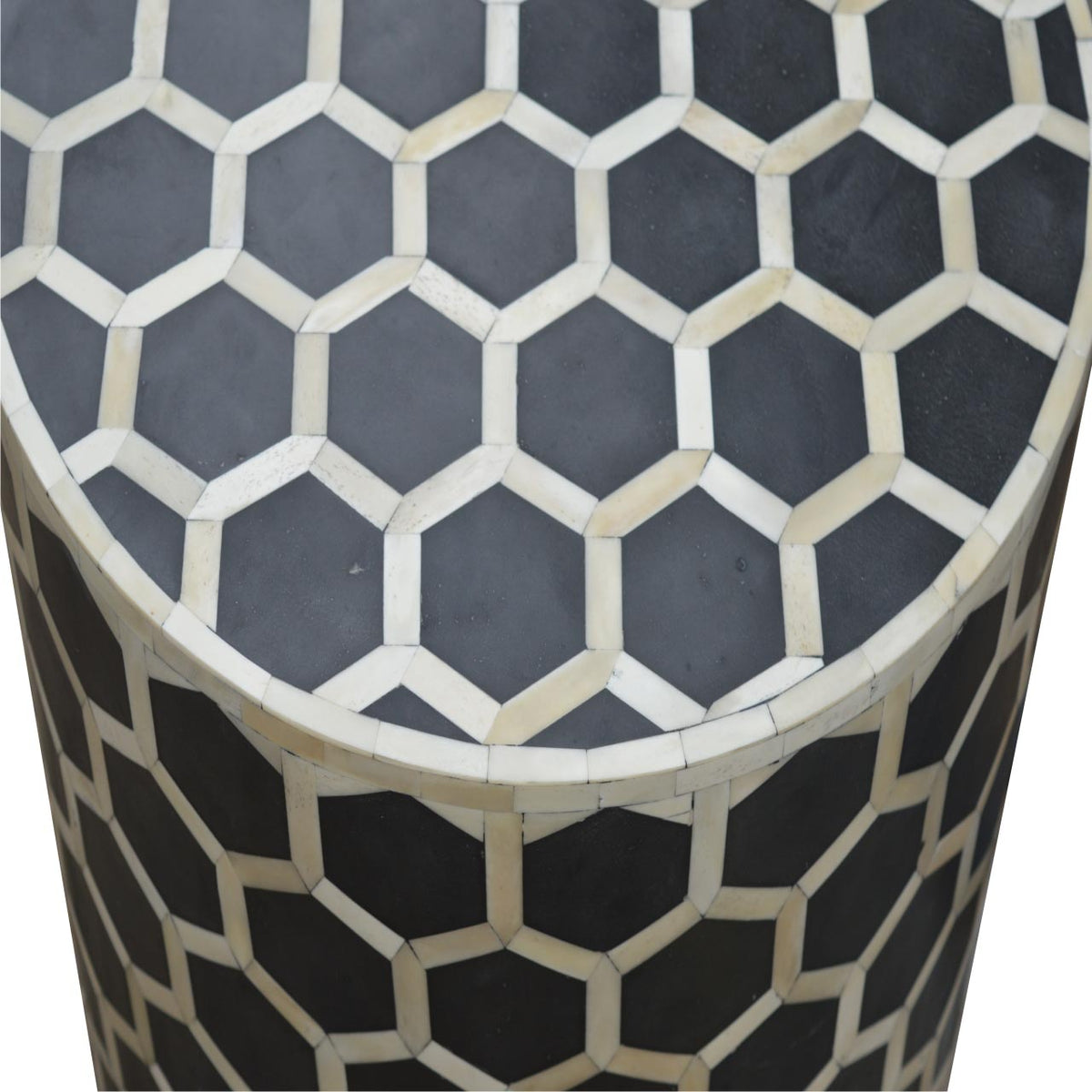 Tabouret d'appoint à incrustations d'os – vue 5