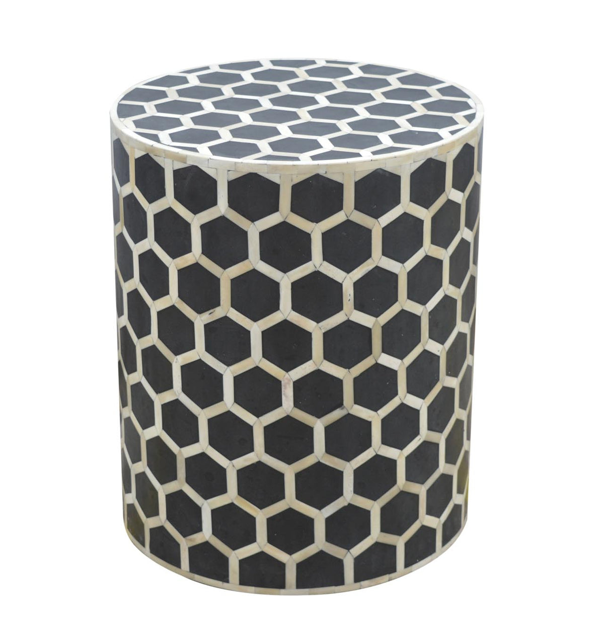 Tabouret d'appoint à incrustations d'os – vue 6
