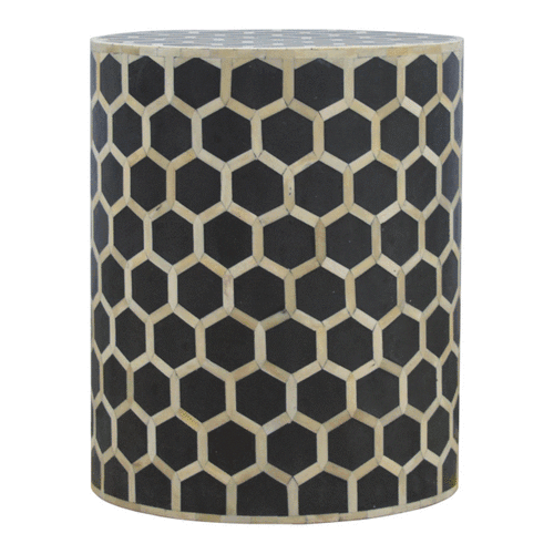 Tabouret d'appoint à incrustations d'os – vue 7